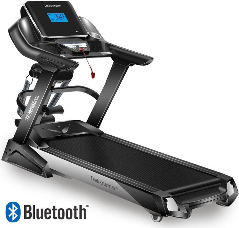 Tredemølle 3hp Multifunksjon Bluetooth Trekkrunner TR400 Pro