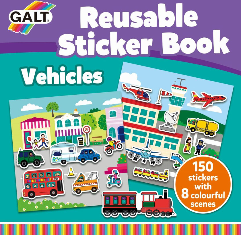 - Reusable Sticker Book - Vehicles (55-1005107)