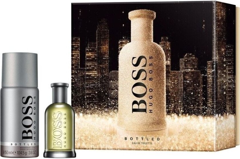 Boss Giftset Hugo Boss Bottled Edt 50ml + Deospray 150ml