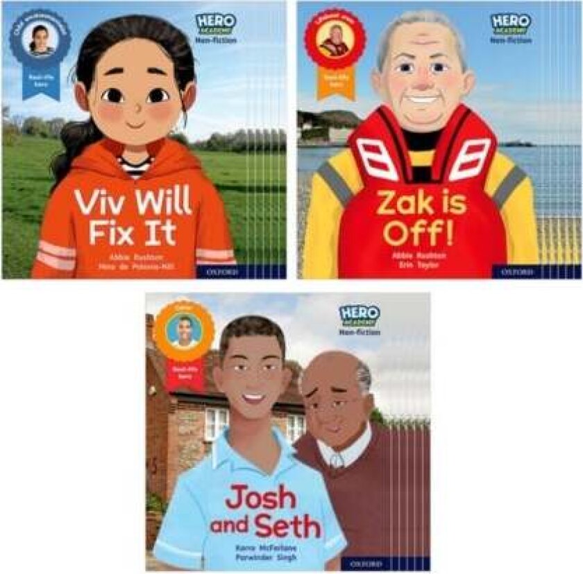 Hero Academy Non-fiction: Oxford Level 2, Red Book Band: Class Pack av Abbie Rushton