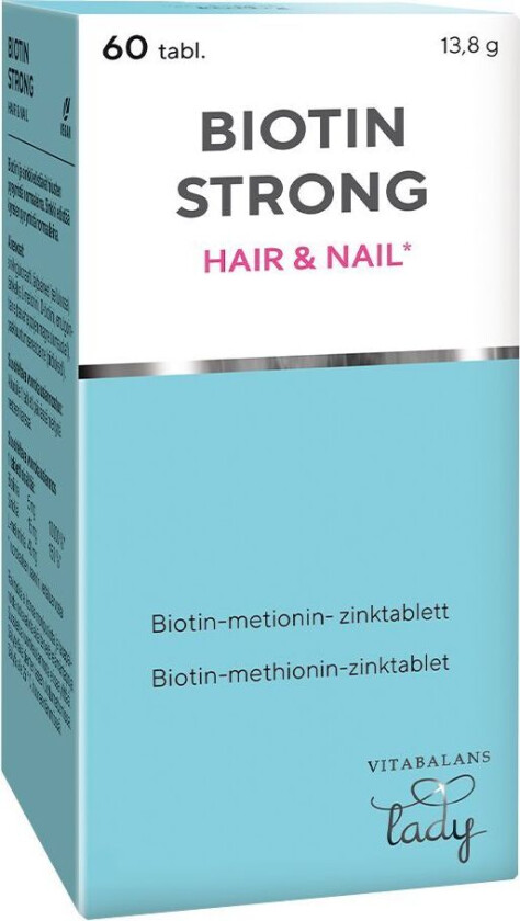 Biotin Strong - 60 Tabletter