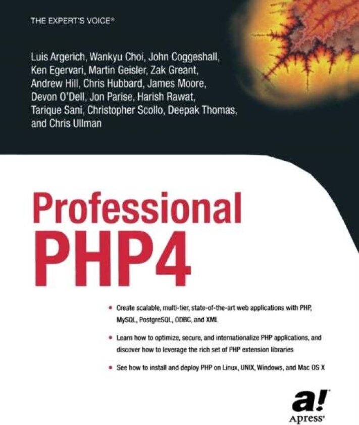 Professional PHP4 av Luis Argerich