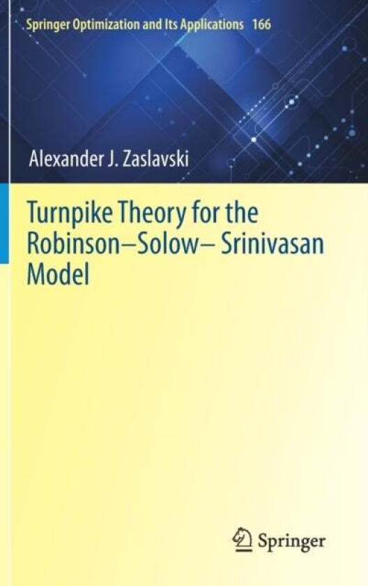 Turnpike Theory for the Robinson–Solow–Srinivasan Model av Alexander J. Zaslavski