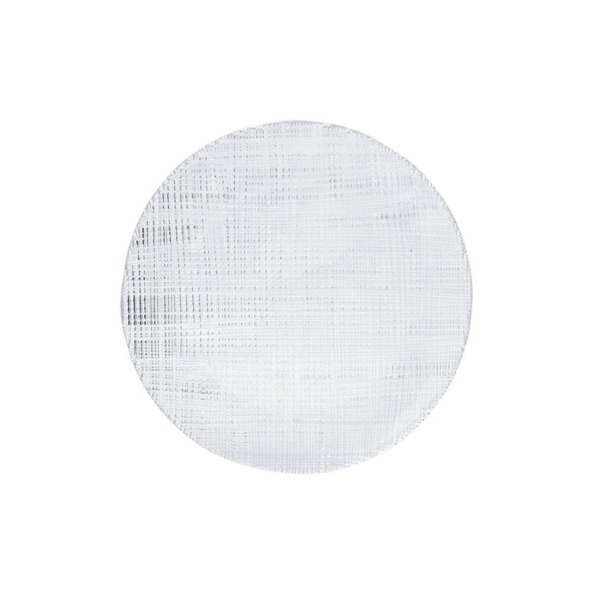 Coasters Bidasoa Ikonic Transparent Glass (ø 21,5 cm) (Pakke 6x)