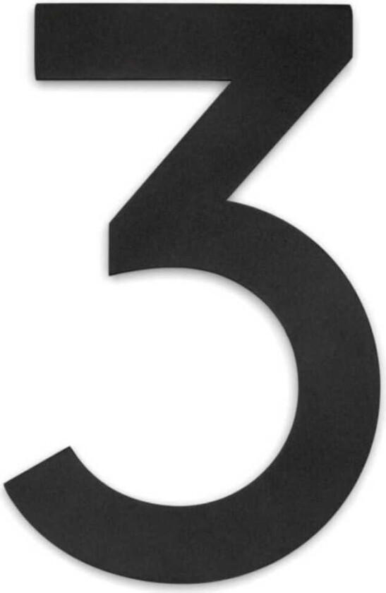 Husnummer 3 Home Sort 210 Mm Habo