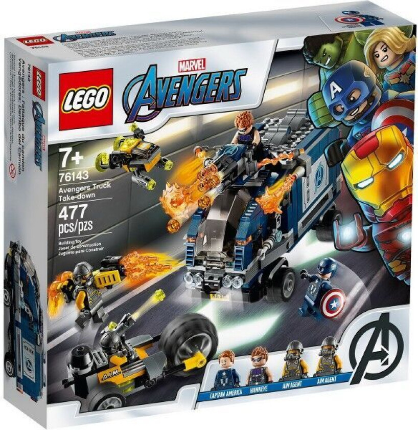 Lego 76143 Avengers' lastebilkupp