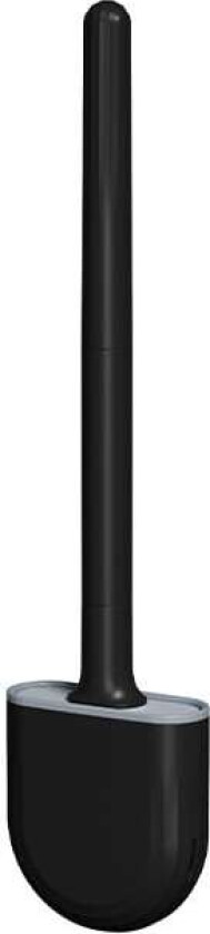 INF Toalettbørste med holder TPU Sort