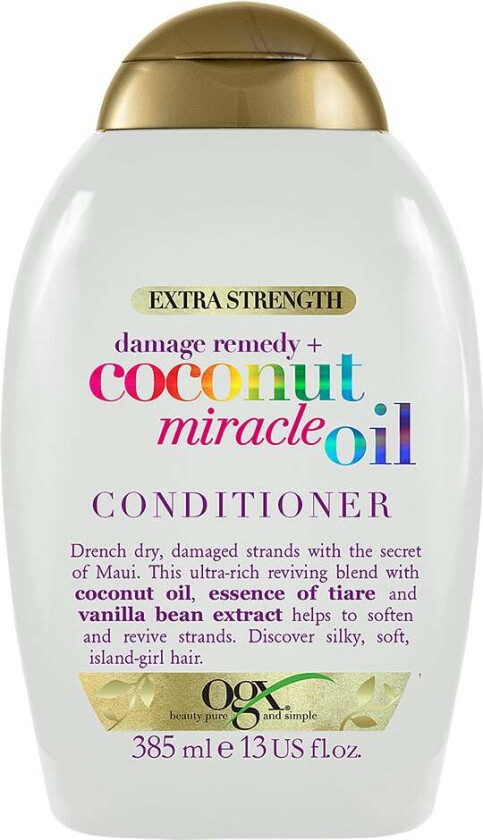 Ogx Coconut Miracle Oil Conditioner 385ml
