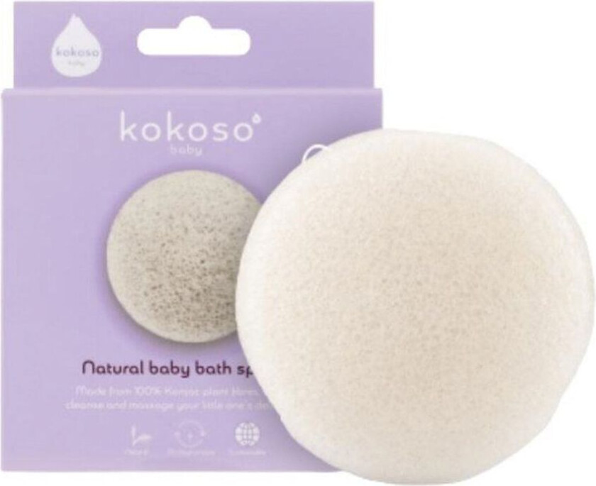 Bilde av Natural Baby Bath Sponge, 1 stk