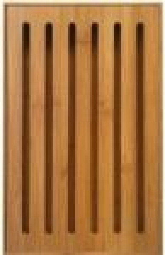 KingHoff skjærebrett med smulebrett, bambus, 38x23,5cm