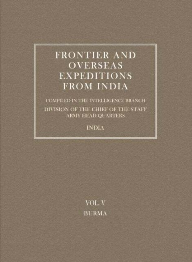 Frontier and Overseas Expeditions from India av Intelli Branch Amy