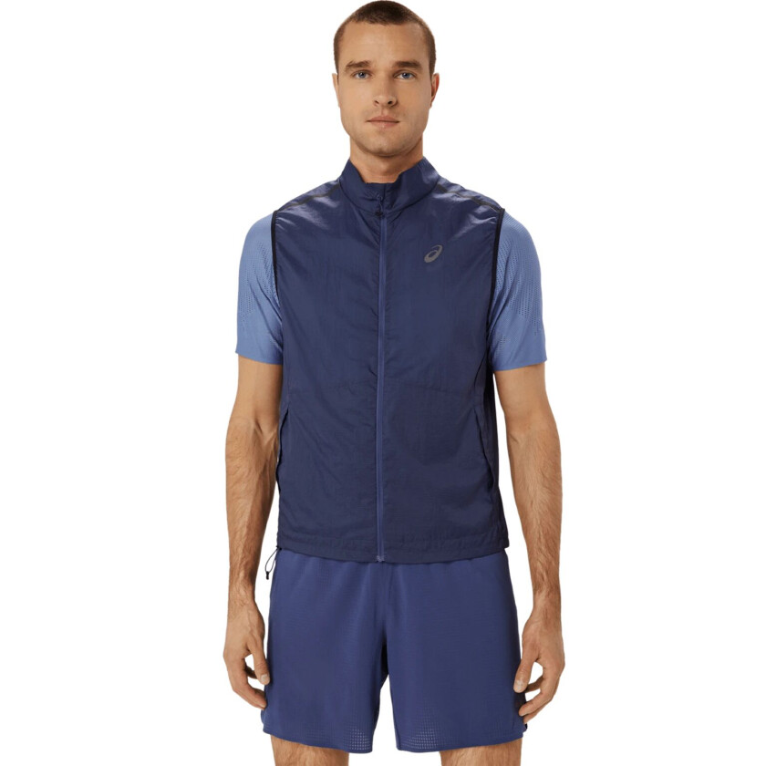 Asics Metarun Packable Gilet, løpevest, herre Thunder Blue