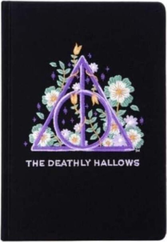 Harry Potter: Deathly Hallows Embroidered Journal av Insight Editions