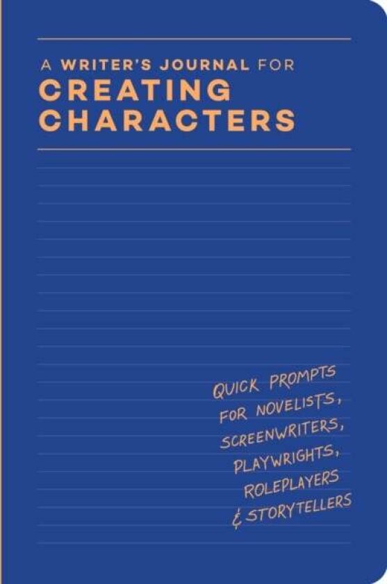 A Writer’s Journal for Creating Characters av Chronicle Books