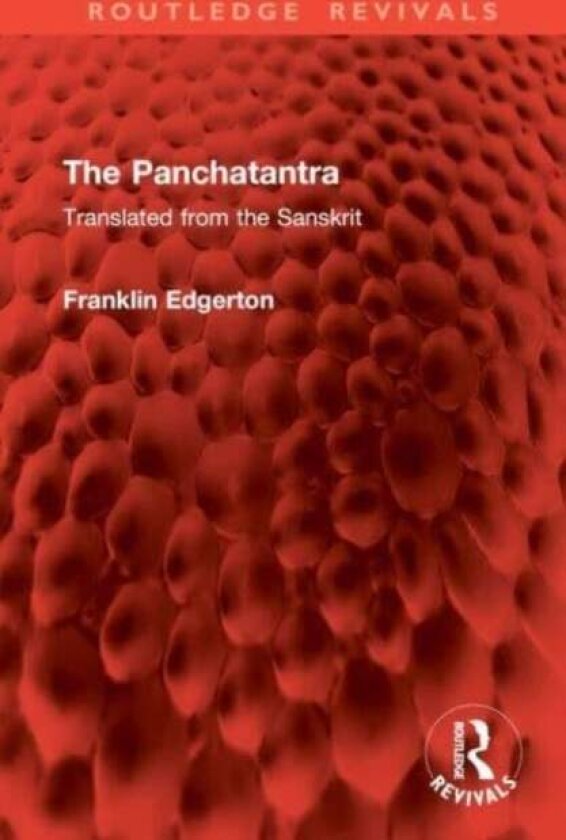 The Panchatantra av Franklin Edgerton