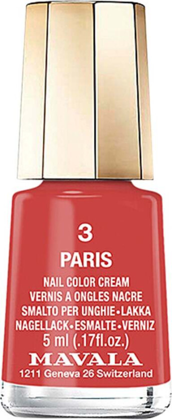 Mavala Nail Color Cream, 3 Paris, 5 ml Mavala Alle farger