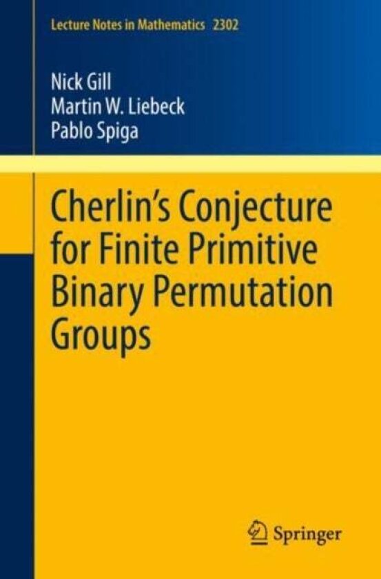 Cherlin¿s Conjecture for Finite Primitive Binary Permutation Groups av Martin W. Liebeck