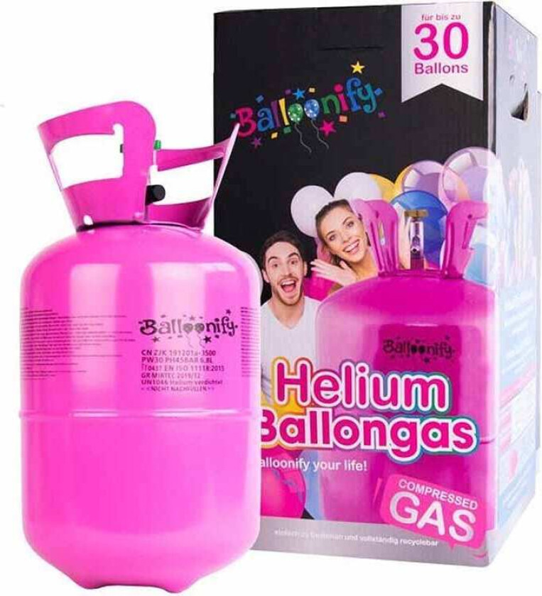 Ballonggass / heliumtank for 30 ballonger