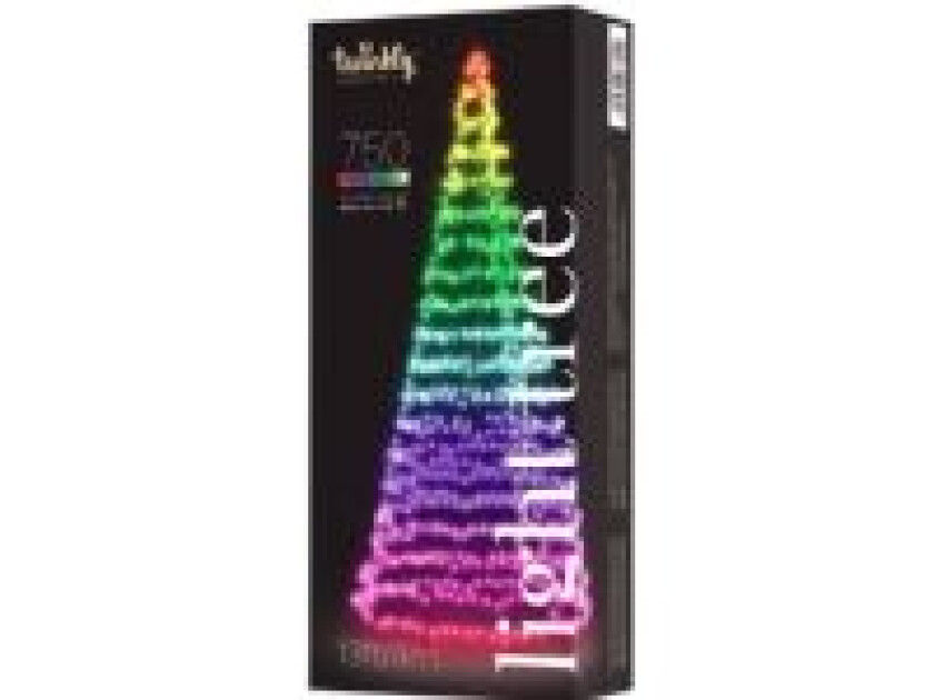 JULETREBELYSNING 750 LED RGB+W BT WIFI 4M