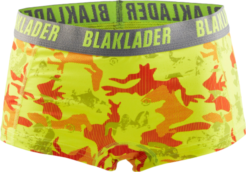 Hipsters 2-pack High Vis Gul/Grå