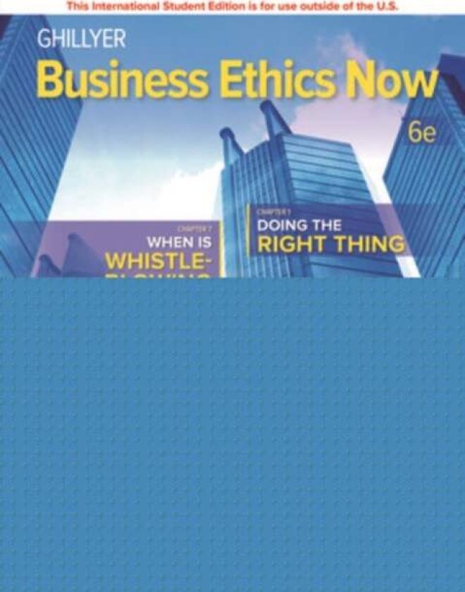 ISE Business Ethics Now av Andrew Ghillyer