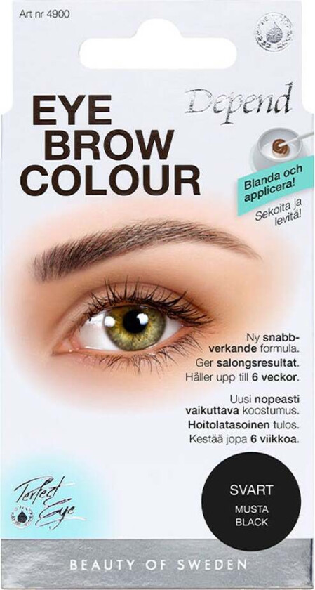 Eyebrow Colour Black