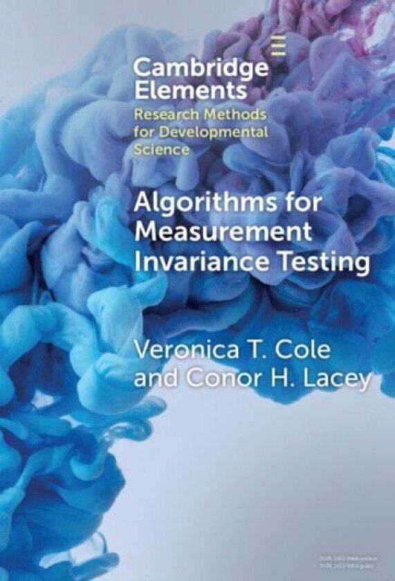 Algorithms for Measurement Invariance Testing av Conor H. Lacey