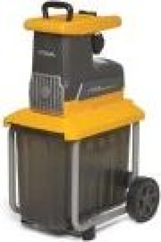 Stiga Bio Silent 2500 - Elektrisk kompostkvern - 2500 W - Inkl. 60-liters plastbeholder
