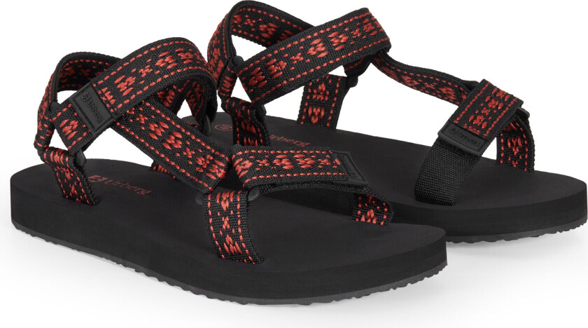 Women's Sandal Black / Tandori Spice 40, Black / Tandori Spice