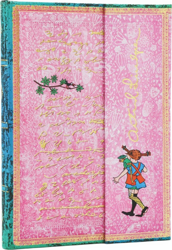 Notatbok Paperblanks Pippi Langstrømpe Midi Linjert