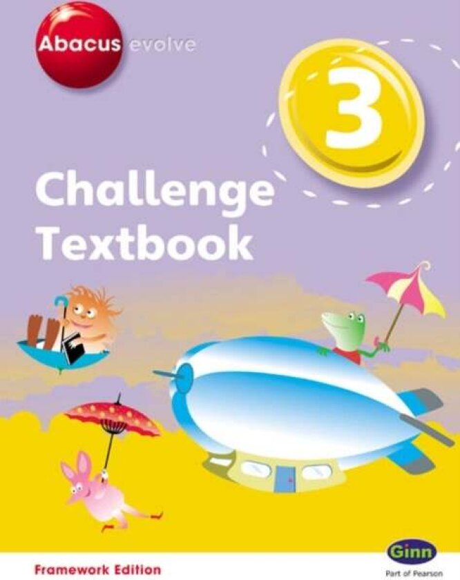 Abacus Evolve Challenge Year 3 Textbook av Adrian Pinel, Jeni Pinel