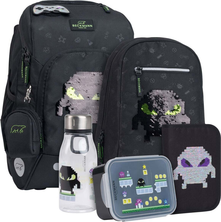 Pakke skolesekk 1.kl Pixel Active Air FLX