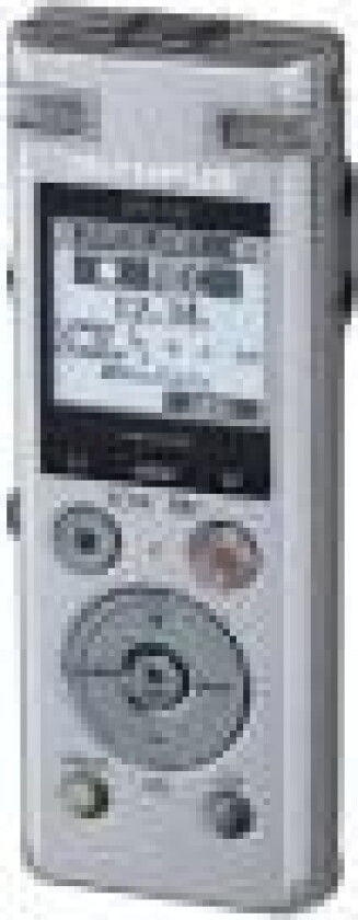 DM-720 - Taleopptaker - 4 GB - sølv - med 2 x ME-33-mikrofon