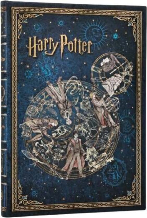 Legends of Hogwarts Journal (Harry Potter Collection) Midi Custom Unlined (Elastic Band Closure) av Paperblanks