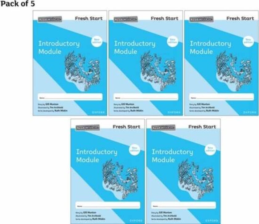 Read Write Inc. Fresh Start: 2024 Introductory Module - Pack of 5 av Gill Munton