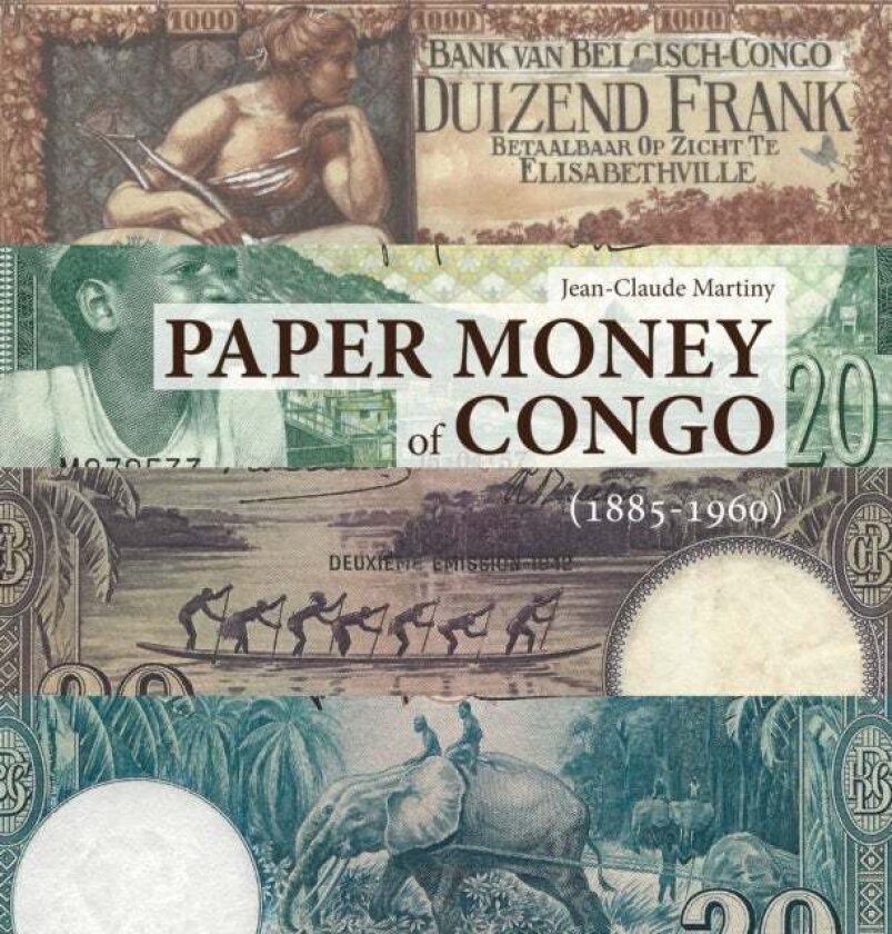 Paper Money of Congo av Jean-Claude Martiny