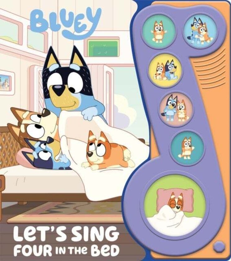 Bluey: Let's Sing Four in the Bed Sound Book av Pi Kids
