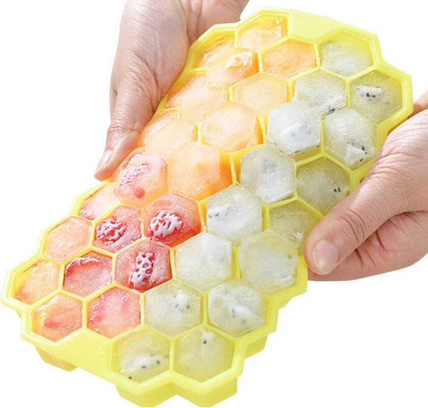 Cube Ice -Shape Bake Shape for Ice Cubes Hexagon Ice Cube Form Silikon