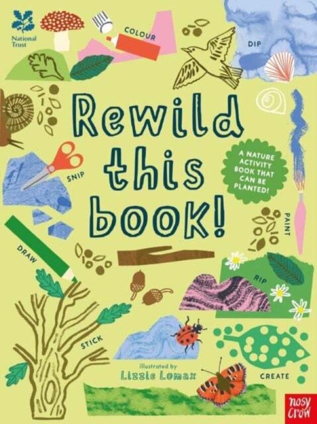 National Trust: Rewild This Book av Nosy Crow Ltd