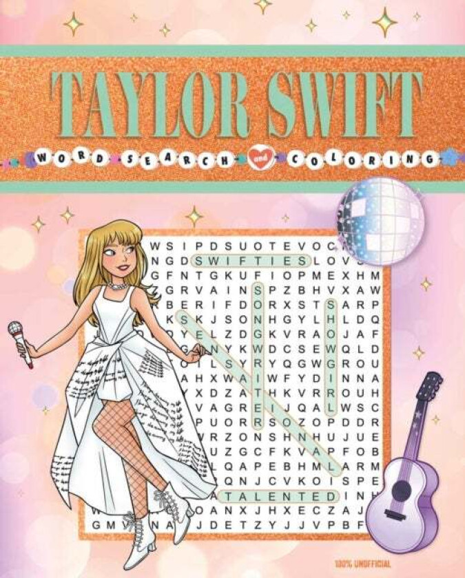 Taylor Swift Word Search and Coloring av Editors of Thunder Bay Press