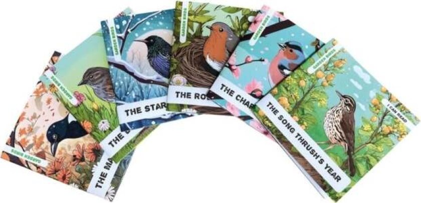 Enchanted Nature - Garden Birds Pack av Caroline Petherbridge