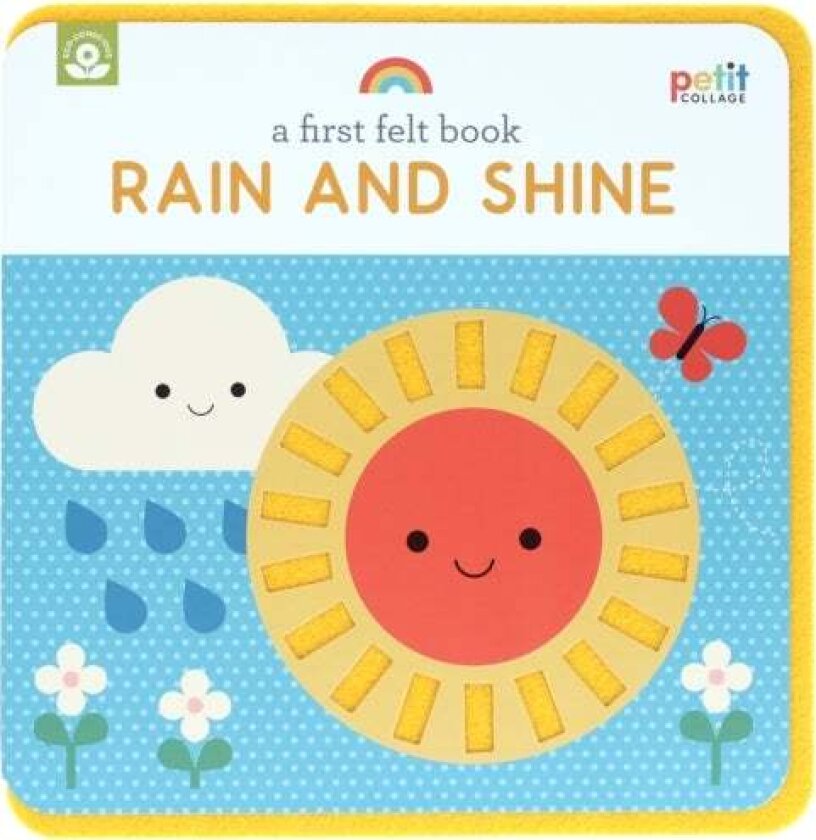A First Felt Book: Rain and Shine av Petit Collage