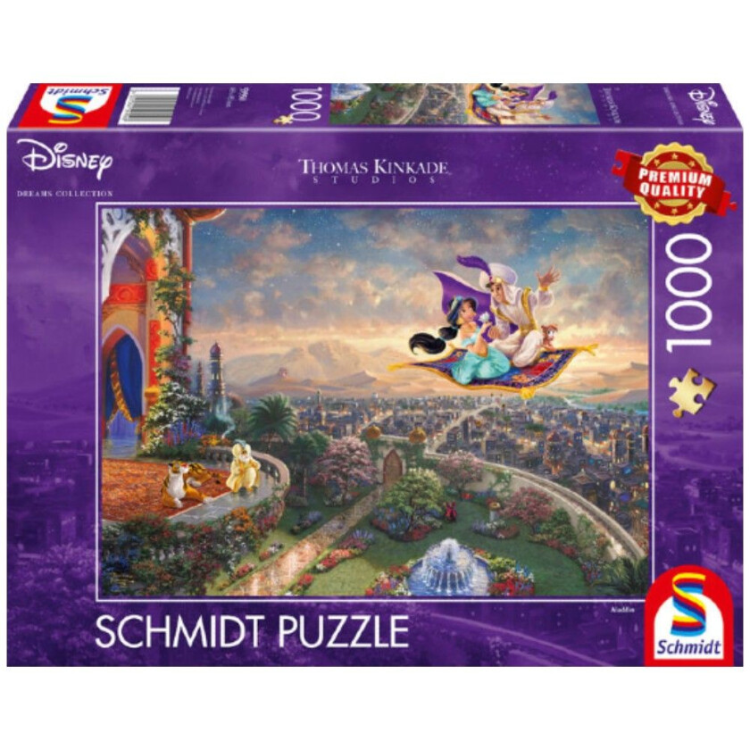 - Thomas Kinkade: Disney - Aladdin (1000 pieces) (SCH9508)