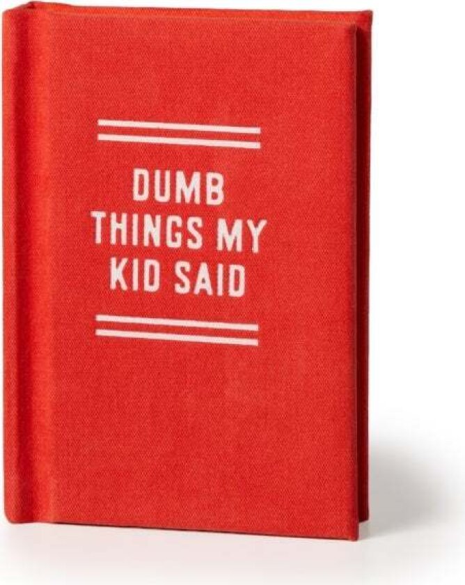 Dumb Things My Kid Said Tiny Diary av Brass Brass Monkey