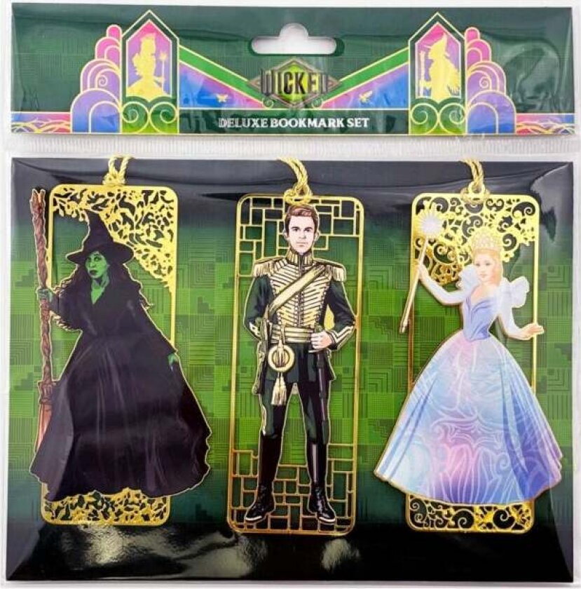 Wicked Deluxe Bookmark Set (Set of 3) av Insight Editions