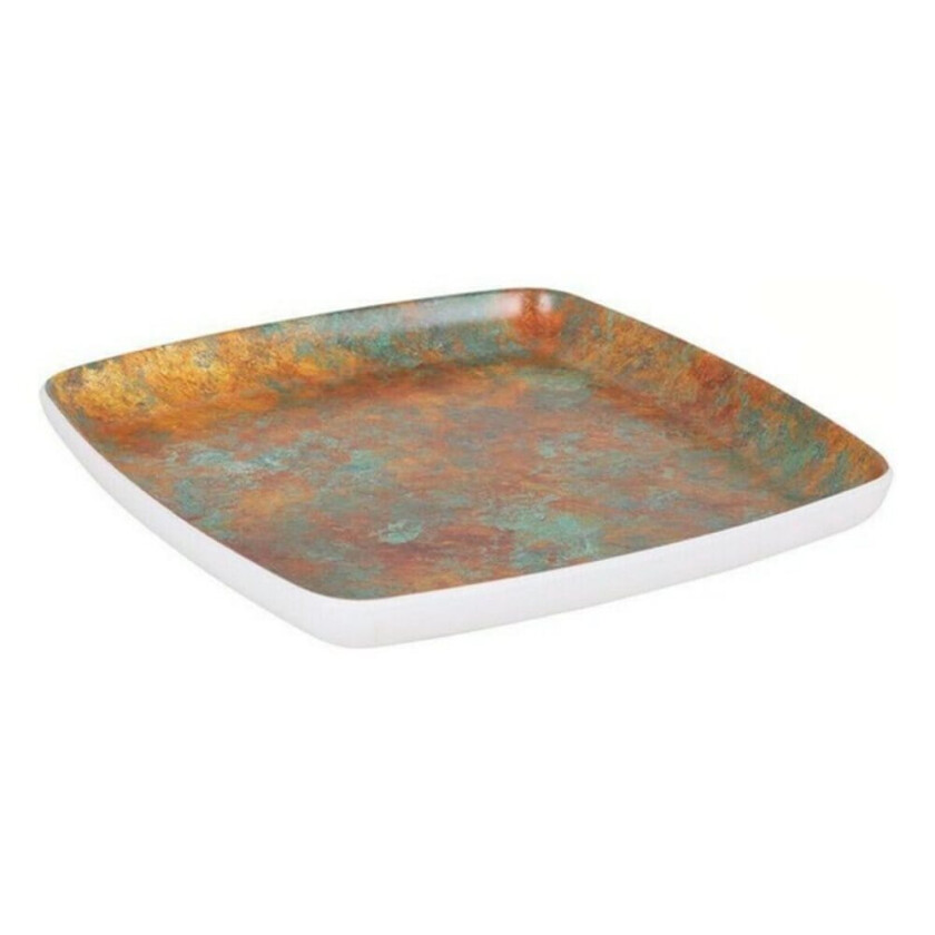 Tallerken Viejo Valle Goji Melamin White Square 21,5 x 21,5 x 2,2 cm