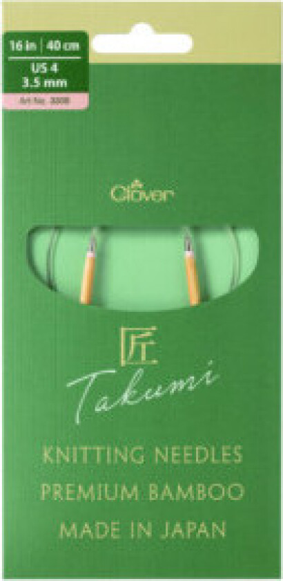 Takumi Pro Bambus rundpinne med kulelager 40 cm 3,5 mm