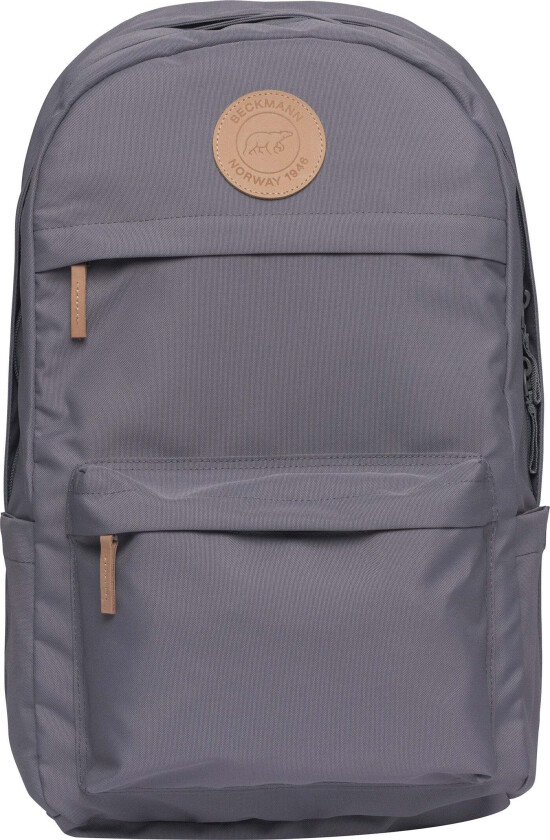 Skolesekk City Max Steel Grey 34L Beckmann