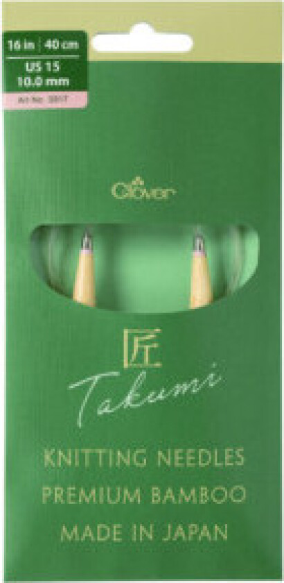 Takumi Pro Bambus rundpinne med kulelager 40cm 10,0mm
