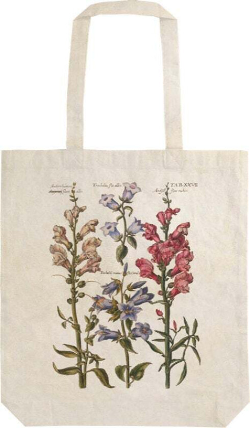 Handlenett Sköna Ting Blå blomster
